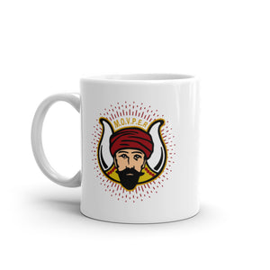 MOVPER No. 1 White glossy mug