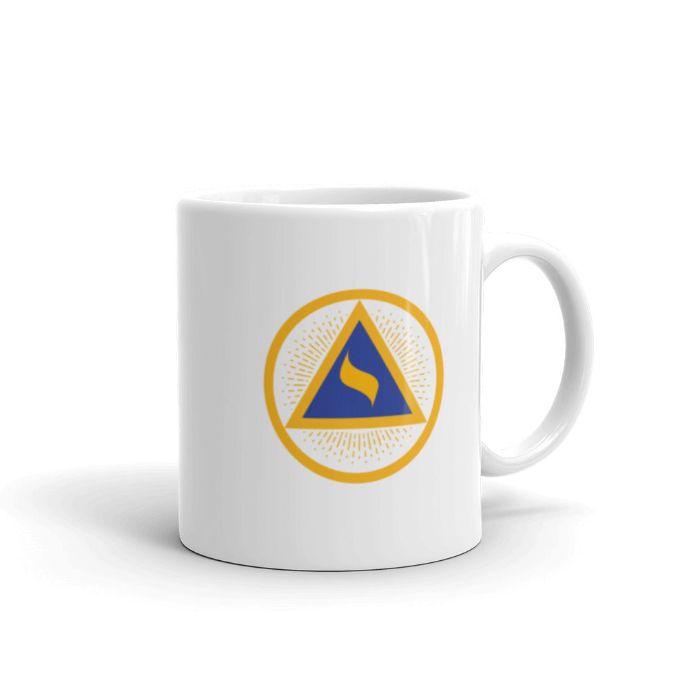 Lodge of Perfection No. 1 White glossy mug