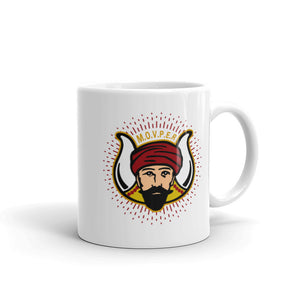 MOVPER No. 1 White glossy mug