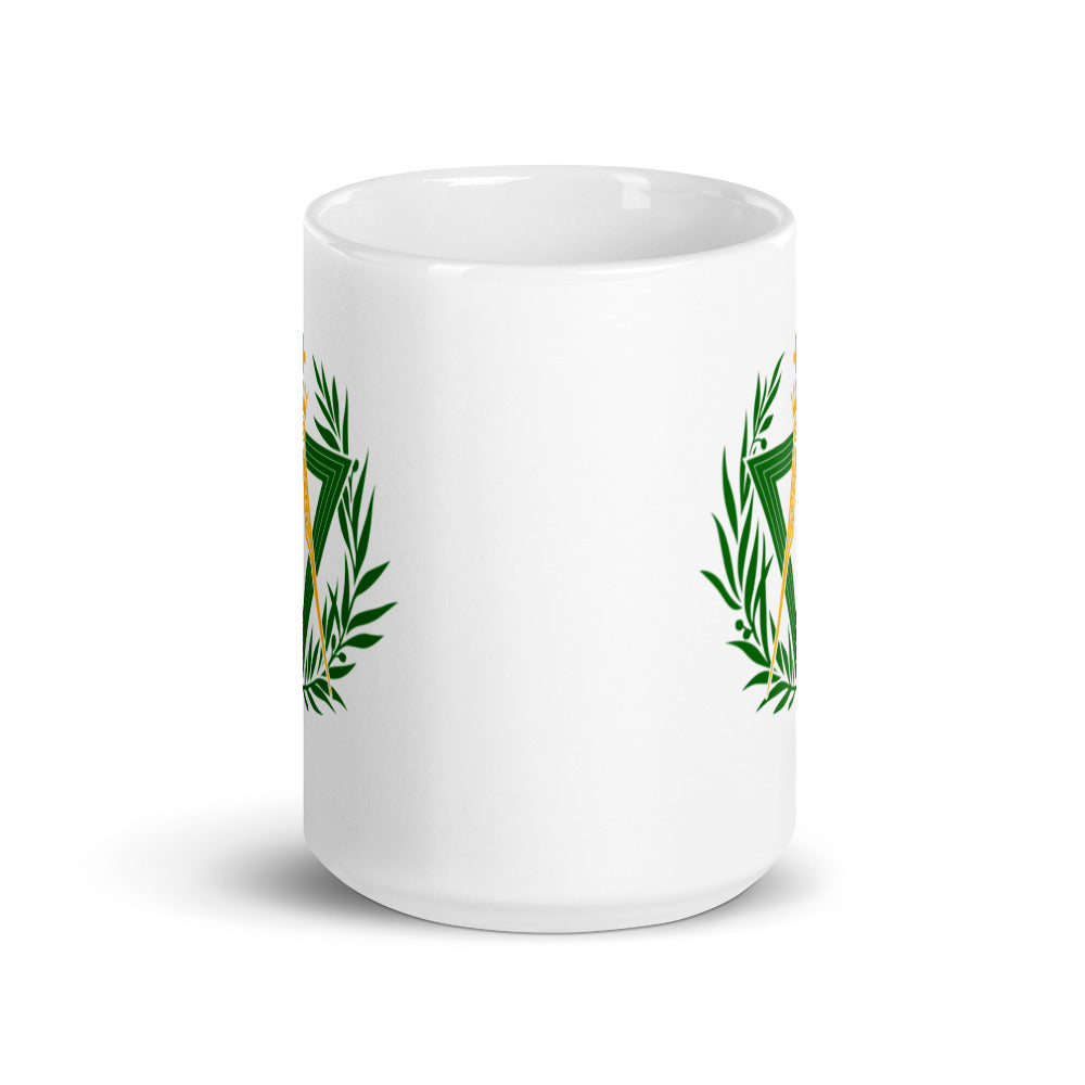 AMD No. 1 White glossy mug