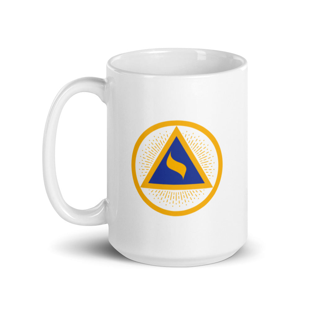 Lodge of Perfection No. 1 White glossy mug