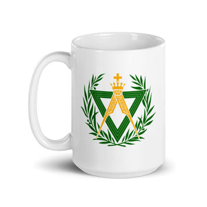 AMD No. 1 White glossy mug