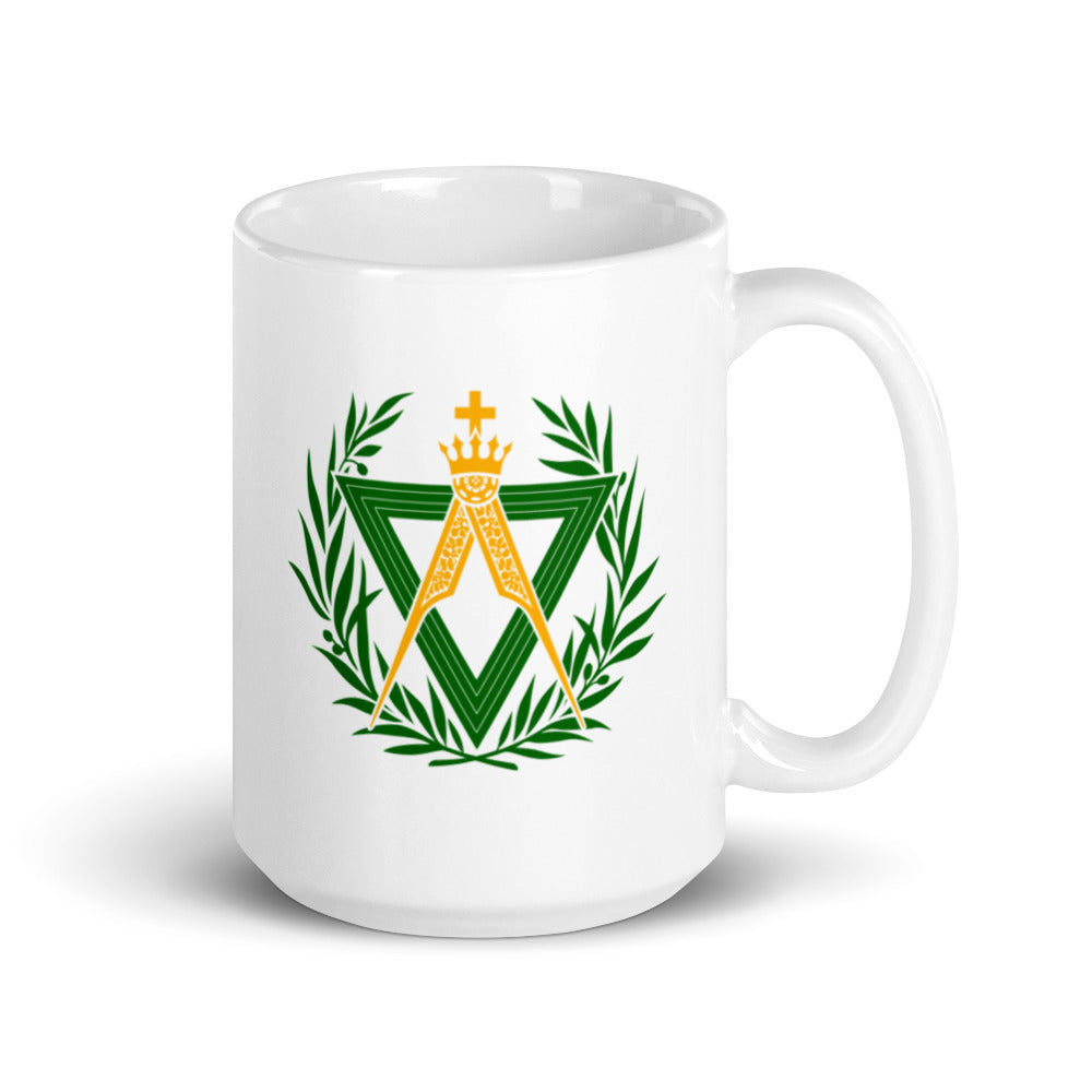 AMD No. 1 White glossy mug