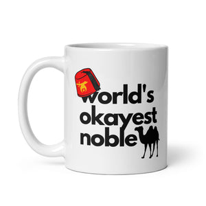 World's Okayest Noble Shriners mug