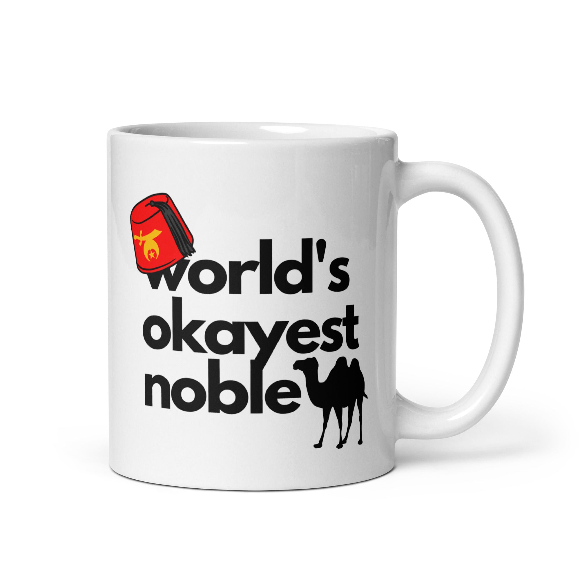 World's Okayest Noble Shriners mug